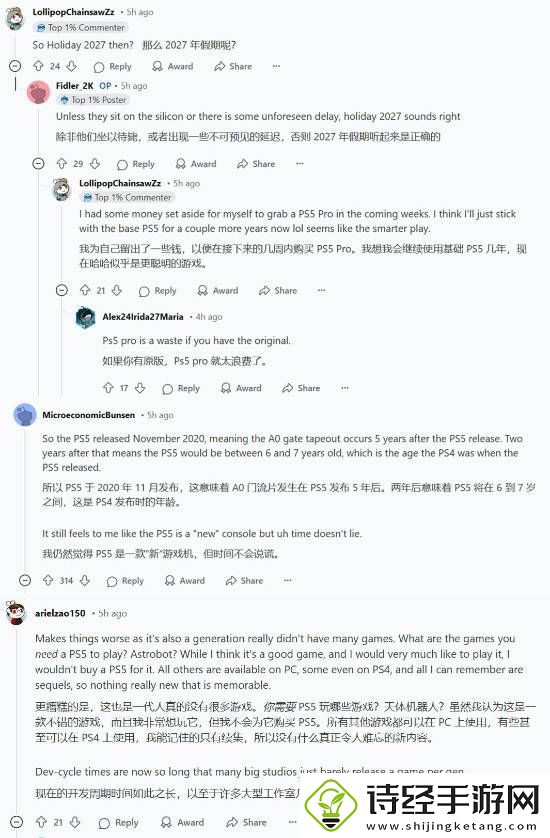 曝ps6已经在开发了