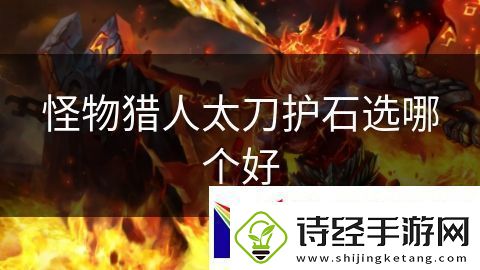 怪物猎人太刀护石选哪个好