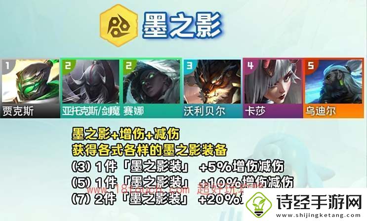 云顶之弈s11墨之影羁绊效果介绍