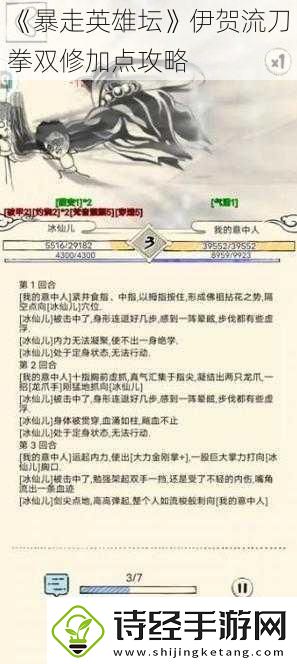 暴走英雄坛伊贺流刀拳双修加点攻略